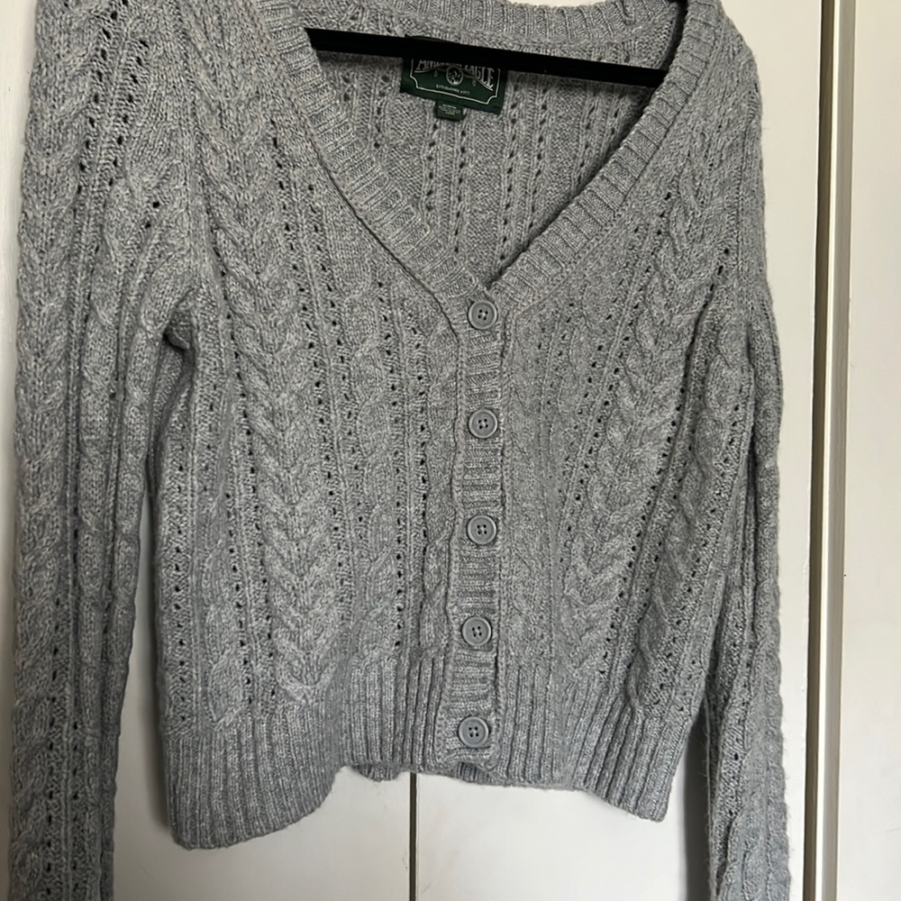 Cropped sweater